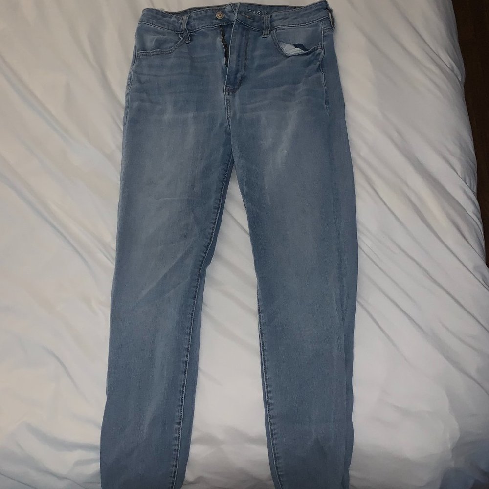 High Rise American Eagle Stretch Jeans